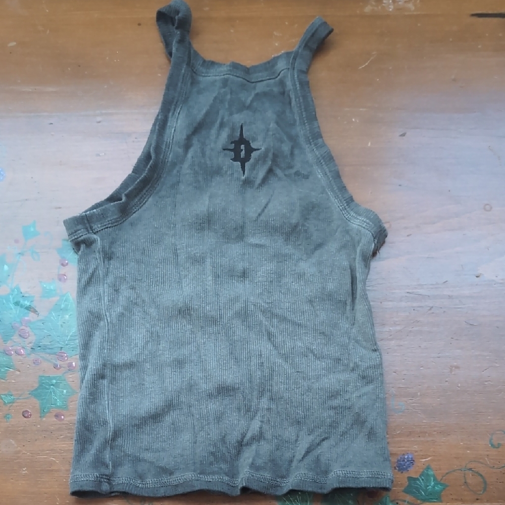 Darker Wavs Tanktop With Embroidered Logo